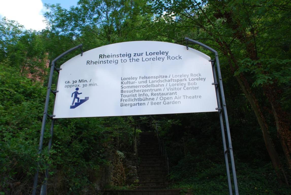 Paradiesisch Wohnen - Loreley Sankt Goarshausen Buitenkant foto